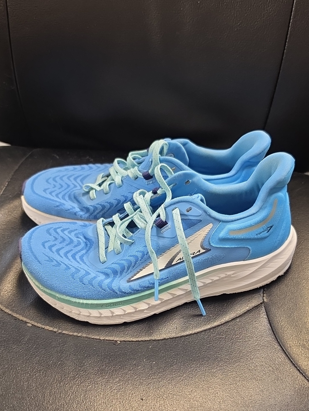 Altra Women's Light Blue and Mint Road Running Shoes